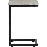 SoBuy FBT44-HG Betttisch Beistelltisch Kaffeetisch Sofatisch Laptoptisch Pflegetisch Hellgrau BHT ca: 30x60x40cm