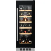 AEG SWB63001DG, Weinkühler mit Kompressor, Integriert, 70 W, G, Innenbeleuchtung, Schwarz, Silber
