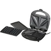 Camry Sandwichtoaster CR 3024 [bk/gy] [Energieklasse A]