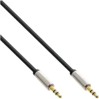 InLine Slim Audio Klinke Kabel 3.5mm St/ST Stereo 3m