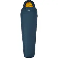 Mountain Equipment - Helium Solo - Daunenschlafsack Gr Long - Body Size: 200 cm blau
