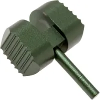 Flytanium Aluminum Ball Cage Lock for Spyderco Manix 2 - Dark Green