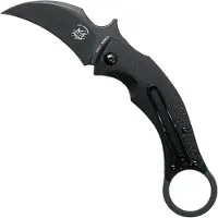 FOX Klappmesser Black Bird Karambit Black