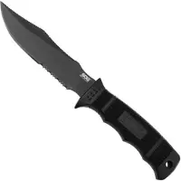 SOG SEAL Pup Elite Messer, Kydex sheath, Wellenschliff