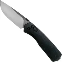 The James Brand The Carter - Black / Stainless / Micarta / Straight Taschenmesser