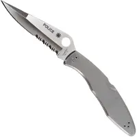 Spyderco Police Taschenmesser, Wellenschliff