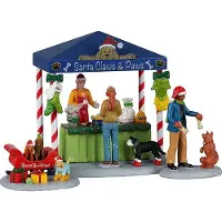 Lemax Weihnachtsmann Krallen und Pfoten 3er Set Weihnachtshäuschen (mix)