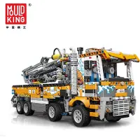 Mould King Pneumatischer Betonpumpen LKW 19014S