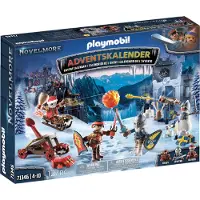 Playmobil Novelmore Adventskalender Schneeballschlacht Konstruktionsspiel