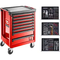 Facom 8-S Werkstattw, 9Kunststoffmod, rot