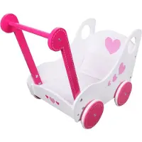 Amia AM Holz Puppenwagen Flora mit 2 Kissen