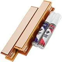 Wicked Edge 1/0.5 Mikron Poly Diamant-Emulsion & Lederstreifen Set