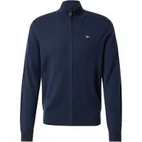 Napapijri Herren Strickjacke - DAMAVAND, Wolle, Stehkragen, Regular Fit