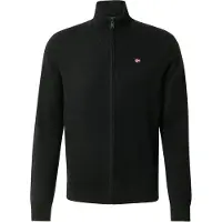 Napapijri Schwarzer Tessuto Herren Cardigan