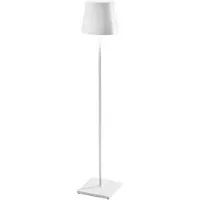Zafferano Poldina XXL Strostlampe - Aufladbar + Einstellbar - Weiß