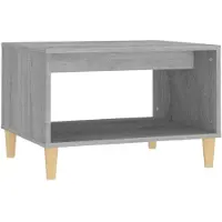 vidaXL Couchtisch Grau Sonoma 60x50x40 cm Holzwerkstoff