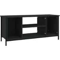 vidaXL TV-Schrank Schwarz 102x35x45 cm Holzwerkstoff