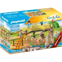 Playmobil Family Fun 71192 Löwen im Freigehege