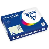 Clairefontaine Hellgrün A4 Farbiges Papier 160 g/m² (250 Blatt)