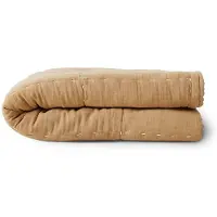 HK Living - Quilted Decke, 130 x 170 cm, sand