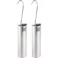 Huismerk Luftbefeuchter fur Heizkorper - 2x Stuck - Edelstahl - 20 cm