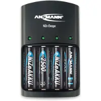Ansmann Spezial Nickel-Zink Ladegerät für 1 bis 4 AA/AAA NiZn Akkus