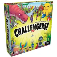Vedes ZMND0028 - Challengers!, Kartenspiel, für 1-8 Spieler, ab 8 Jahren (DE-Ausgabe)