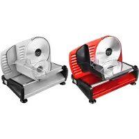 Kalorik Allessschneider TKG AS 1003 SR2M rot Edelstahl 150W inkl. 2 Klingen