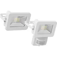 Goobay 53875, Weiß, IP65, Aluminium, Glas, Metall, Kunststoff, 0,1 ms, 50 W, LED