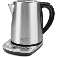 Caso WK2100, 1,2 l, 2200 W, Edelstahl, Edelstahl, Regelbare Temperatur, Wasserstandsanzeige