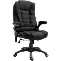 Vinsetto Massagesessel Chefsessel Gaming Stuhl Drehstuhl Massage Bürostuhl schwarz