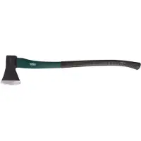 Toolland Large Axt mit Softgrip-Stiel - 90cm - 2 kg - schwarz/grün