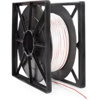 HQ Power LAUTSPRECHERKABEL - WEIss - 2 x 1.5 mm² - 100 m