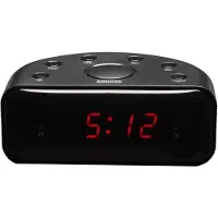 Denver CR-430, Radiowecker, FM PLL, LED Display, Dual-Alarm, Snooze, schwarz