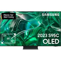 Samsung GQ77S95CAT, 195,6 cm (77"), 3840 x 2160 Pixel, OLED, Smart-TV, WLAN, Schwarz, Titan