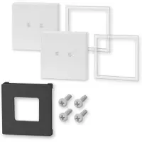 Zack Montageset Carvo White (2-Teilig)