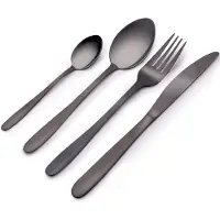 Alpina Besteckset 16-teilig Schwarz