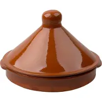 Tapas Tajine, Dampfgartopf, Keramik, 1l, Ø 23cm, rund, Höhe:200mm