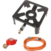 Rothenberger Campingkocher - Gas - inkl. Schlauch und Regler