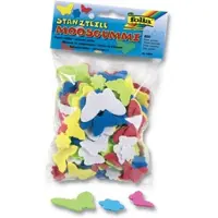 SupertargetShop Moosgummi-Stanzteile Blumen & Schm.