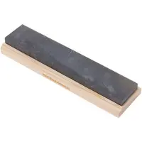 Skerper Arkansas Schleifstein auf Holz NAMO20, Hard Black Arkansas