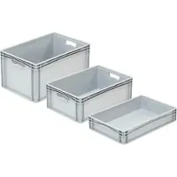 Surplus Eurobox 60 x 40 x 22 cm, 44,2 L grau