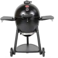 Char-Griller akorn 20-Zoll-Kamado-Holzkohle-BBQ schwarz -