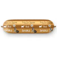 Brekz getreidefreie Wurst für den Hund Rind und Huhn (600 g)