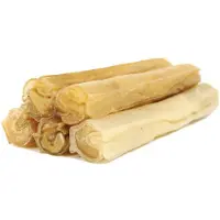 Brekz Rawhide - Rinderhaut Kaurollen gepresst Hundesnack 25 cm