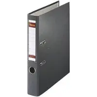 Leitz Ordner No.1, PP-kaschiert, Einsteckrückenschild, A4, 52 mm, schiefer 1