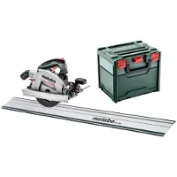 Metabo 691194840 SET KS 18 LTX 66 BL Akku-Handkreissäge 66 mm 18 Volt (ohne Akku oder Ladegerät) + FS160 Führungsschiene