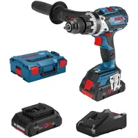 Bosch Professional Gsb18v-110c+2x4.0ah Proc+gal18v-40+l-boxx Elektrischer Schraubendreher