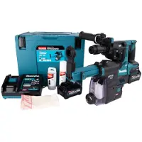 Makita HR004GM202, SDS Plus, Schwarz, Grün, Bürstenloser Motor, Überlastschutz, 2,8 cm, 980 RPM