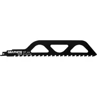 Graphite Reciprocating saw blade, TC, 305 x 50 x 1.5 mm, 2TPI